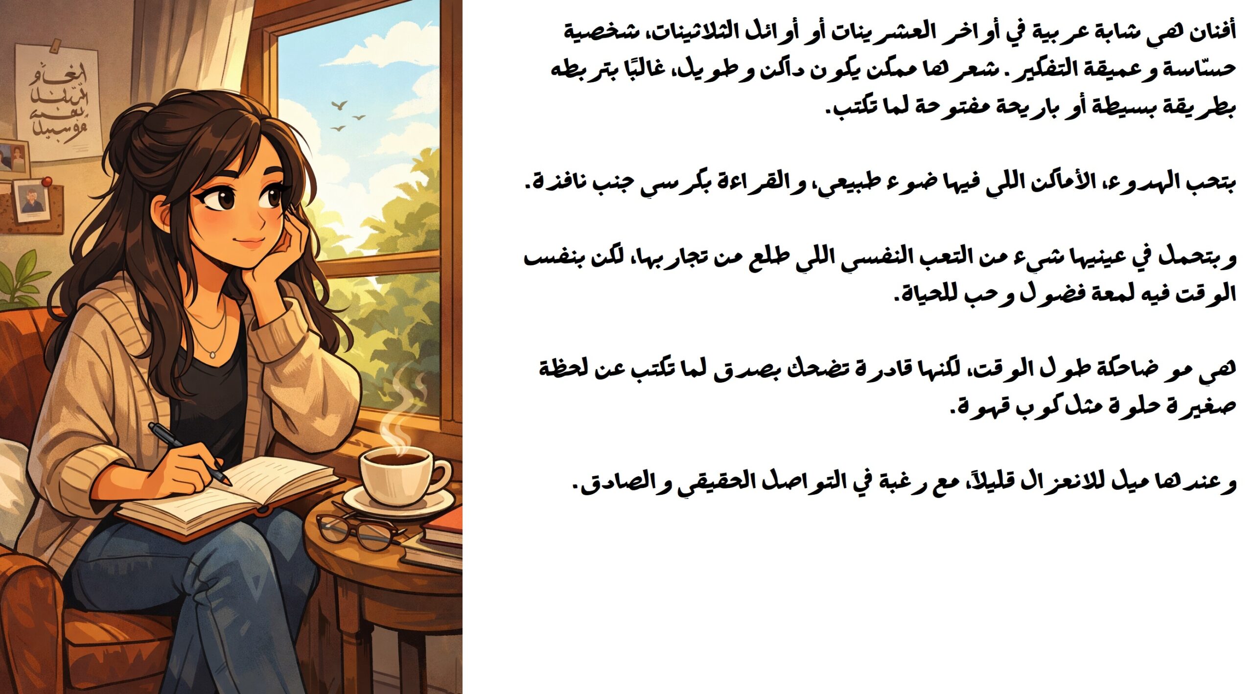 هكذا يراكِ العالم، أفنان!